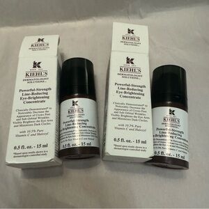 2 x kiehls eye concentrate
